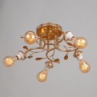 Люстра «Грета», БП, 5×40 Вт Е27, золото, МОДЕЛЬ: 2600553 - фото 25419795