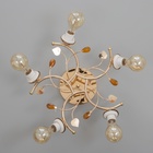 Люстра «Грета», БП, 5×40 Вт Е27, золото, МОДЕЛЬ: 2600553 - фото 25419797