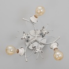 Люстра "Джаки" бп 3х40Вт Е27 Хром МОДЕЛЬ:2638717 - фото 26423747