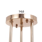 Люстра "Джаки" бп 3х40Вт Е27 Золото МОДЕЛЬ:2638717 - фото 26423757