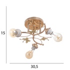 Люстра "Джаки" бп 3х40Вт Е27 Золото МОДЕЛЬ:2638717 - фото 26423761