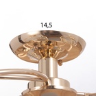 Люстра «Венда», БП, 6×40 Вт Е27, золото, МОДЕЛЬ: 2800089 10662124