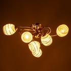 Люстра "Венда" 6х40Вт Е27 Золото МОДЕЛЬ: 2800089 - фото 25434074