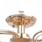 Люстра "Венда" 6х40Вт Е27 Золото МОДЕЛЬ: 2800089 - фото 25434076