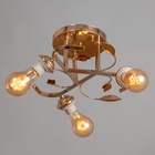 Люстра «Велма», БП, 3×40 Вт Е27, золото, МОДЕЛЬ: 2600549 - фото 26423791