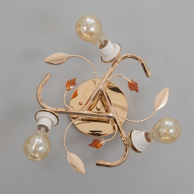 Люстра «Велма», БП, 3×40 Вт Е27, золото, МОДЕЛЬ: 2600549