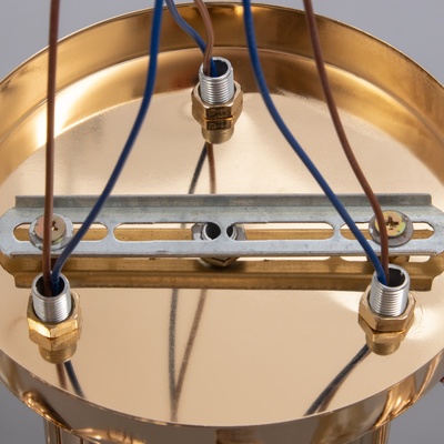 Люстра «Велма», БП, 3×40 Вт Е27, золото, МОДЕЛЬ: 2600549