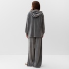 Костюм женский (толстовка и брюки) KAFTAN Plushy р. 48-50, серый 10610193 - фото 13290731