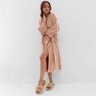 Халат женский KAFTAN Plushy р. 48-50, бежевый 10610236 - фото 12689696