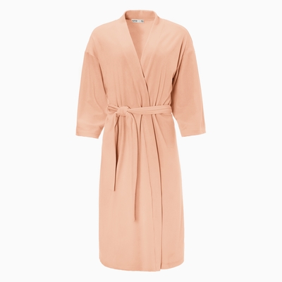 Халат домашний женский KAFTAN Plushy, размер 48-50, бежевый
