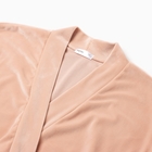 Халат женский KAFTAN Plushy р. 48-50, бежевый 10610236 - фото 12689698