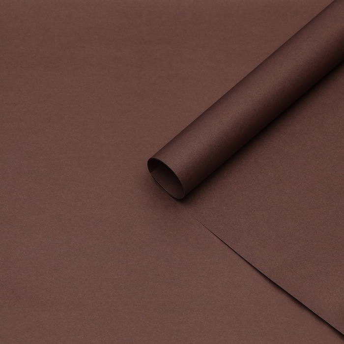 Бумага упаковочная крафт «Кофейный»,50×70 см - Фото 1