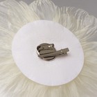 Брошь текстильная «Цветок» объемный, невесомый, белая - Фото 2