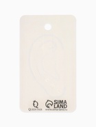 Серьги «Каффы» набор 2 шт., цветок, цвет чёрно-белый 10470558