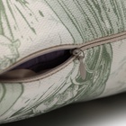 Наволочка декоративная «Этель. Ландыш», 43×43 см, зелёная - Фото 6