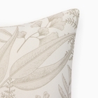 Чехол на подушку «Этель. Листва», 43×43 см, бежевый - Фото 3