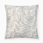 Чехол на подушку «Этель. Листва», 43×43 см, серый - Фото 4
