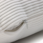 Наволочка декоративная «Этель», 43×43 см, велюр, белая - Фото 5