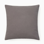 Наволочка декоративная «Этель», 43×43 см, велюр, серая - Фото 2