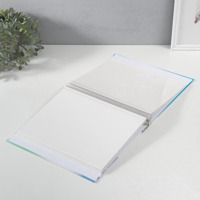 Фотоальбом магнитный на 20 листов «Дельфин акварель», 27×2.5×29 см