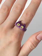 Кольцо «Монстрик» беззубик, цвет фиолетовый, безразмерное - Фото 2