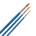 Набор кистей для рисования, синтетика, 3 штуки: № 2, 3, 5, «Луч: классика цвета», круглые - Фото 5