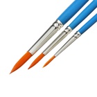 Набор кистей для рисования, синтетика, 3 штуки: № 2, 3, 5, «Луч: классика цвета», круглые - Фото 6