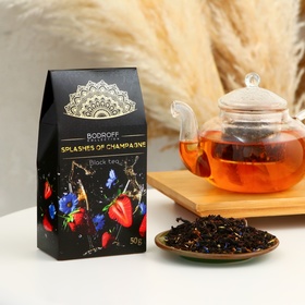 Чай чёрный SPLASHES OF CHAMPAGNE, 50 г
