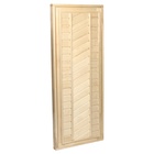 Дверь для бани и сауны, размер коробки 180х70 см, универсальная, липа 10680515