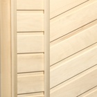 Дверь для бани и сауны, размер коробки 180х70 см, универсальная, липа 10680515