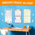 Набор «Обучающие плакаты для начальной школы», 3 шт. - фото 25335958