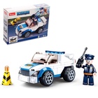 Конструктор Полиция «Патруль», 90 деталей, уценка - Фото 1
