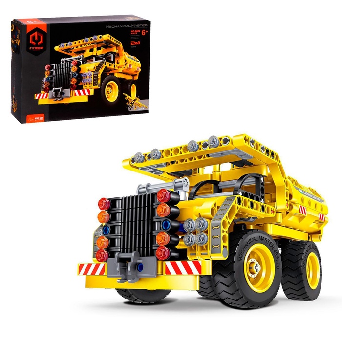 УЦЕНКА Конструктор «Карьерный грузовик», 2 варианта сборки, 361 деталь - Фото 1