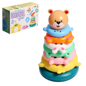 {{photo.Alt || photo.Description || 'УЦЕНКА Развивающая игрушка «Пирамидка: Зверята»'}}