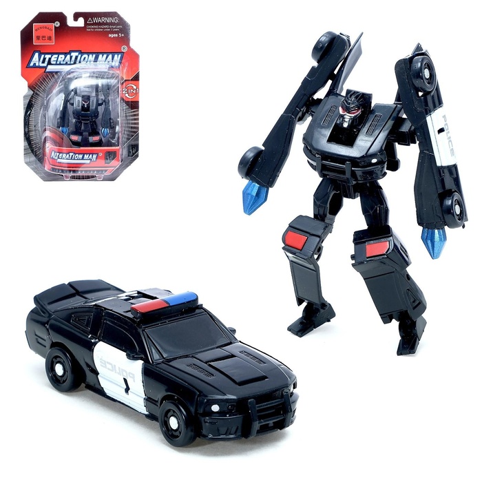 УЦЕНКА Робот «Полицейский», трансформируется - Фото 1