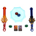 УЦЕНКА Набор волчков ULTRA SPIN «Сражение гладиаторов», 4 волчка, 2 устройства запуска, арена - Фото 3