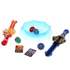 УЦЕНКА Набор волчков ULTRA SPIN «Сражение гладиаторов», 4 волчка, 2 устройства запуска, арена - Фото 4