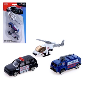 {{photo.Alt || photo.Description || 'Набор металлических машин «Полиция», 3 штуки, МИКС, уценка'}}