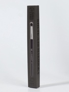 Кисть для макияжа глаз PREMIUM, для сухих текстур, 17 см, чёрная - Фото 4