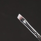 Кисть для макияжа PREMIUM, для бровей, 15.8 см, чёрная - Фото 3