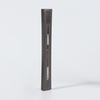 Кисть для макияжа PREMIUM, для бровей, 15.8 см, чёрная - Фото 4