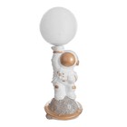 Лампа настольная «Космонавт с луной» 1×40 Вт Е14 белый/золото 12.5×12.5×33 см - Фото 10