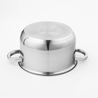 УЦЕНКА Кастрюля с крышкой из нержавеющей стали Доляна «Классика», 3 л, d=20 см - Фото 9