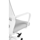 Компьютерное кресло Tilda сетка, белый/светло-серый 65x60x118 см - Фото 7