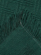 Плед с бахромой «Этель» Emerald, 130×180 см - Фото 12