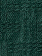 Плед с бахромой «Этель» Emerald, 130×180 см - Фото 10