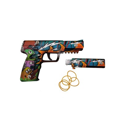 Пистолет-резинкострел с глушителем «Осиный укус»