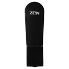 Смеситель для раковины ZEIN Z3717, однорычажный, длина излива 12 см, пластик, черный - Фото 2