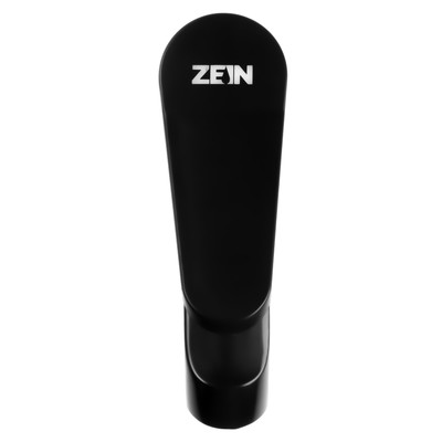 Смеситель для раковины ZEIN Z3719, однорычажный, длина излива 12 см, пластик, чёрный