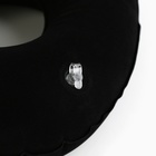 Подушка для путешествий надувная Space, чёрная - Фото 6